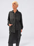 Kedziorek 5523k grey pinstripe jacket — main view