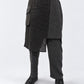 Kedziorek 5526 grey pinstripe layered trousers — main view