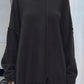 La Vaca Loca Hierro oversized jumper, side view
