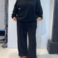 La Vaca Loca Hierro oversized jumper, back view
