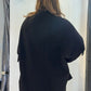 La Vaca Loca Iklerk black jumper, back view