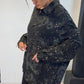 La Vaca Loca Laja printed shirt, angled view with pockets