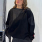 La Vaca Loca Tratado panelled jumper, full front view