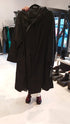 Moyuru 263435 long nylon layer in black, garment reference view