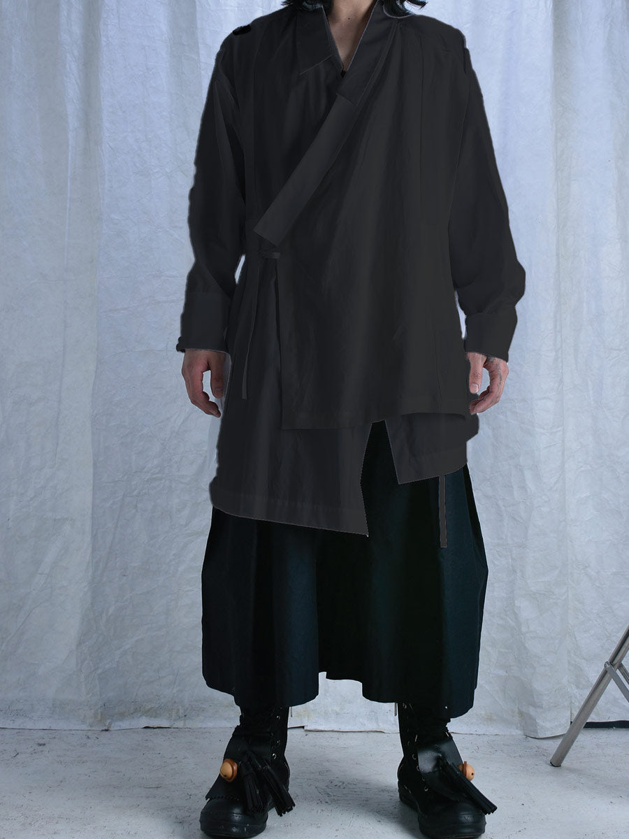 Yeung Chin "Cys 102" Double layer oversized shirt