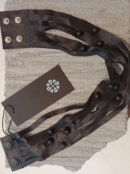 Papucei Will Leather Necklace or Choker – view 2