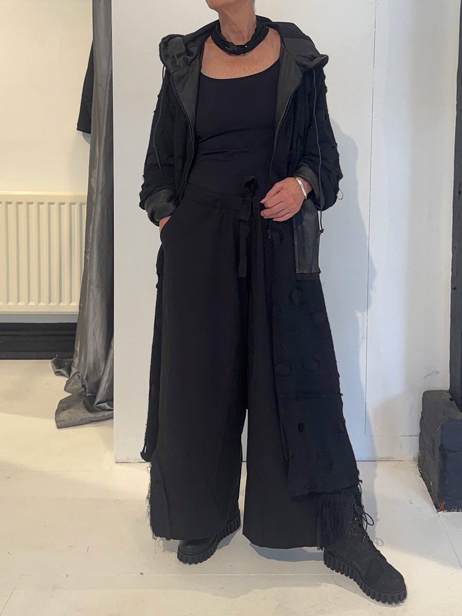 Papucei Azira Hooded Long Coat – view 1