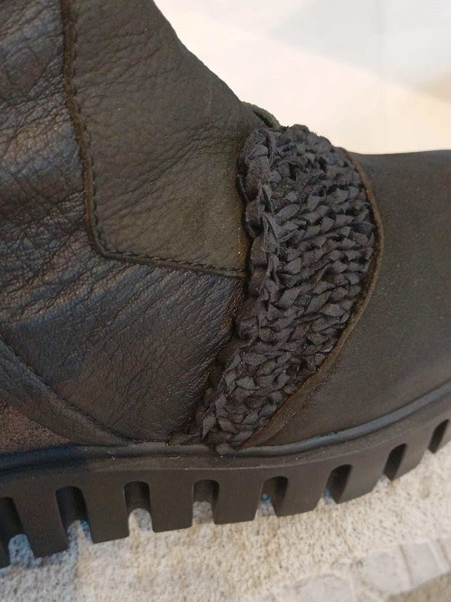 Papucei Lorcan Black Ankle Boots – view 6
