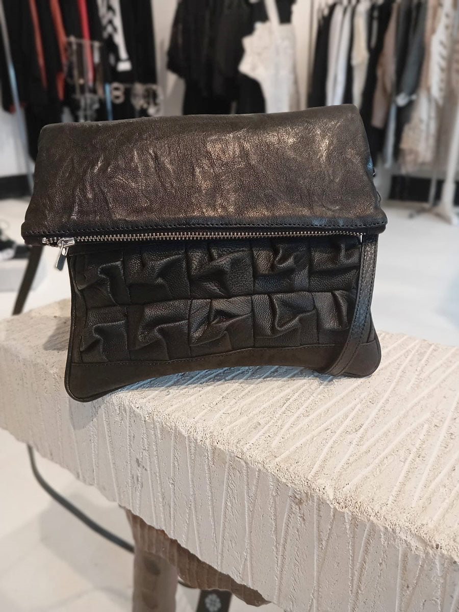 Papucei Helen Leather Pouch Bag – view 1