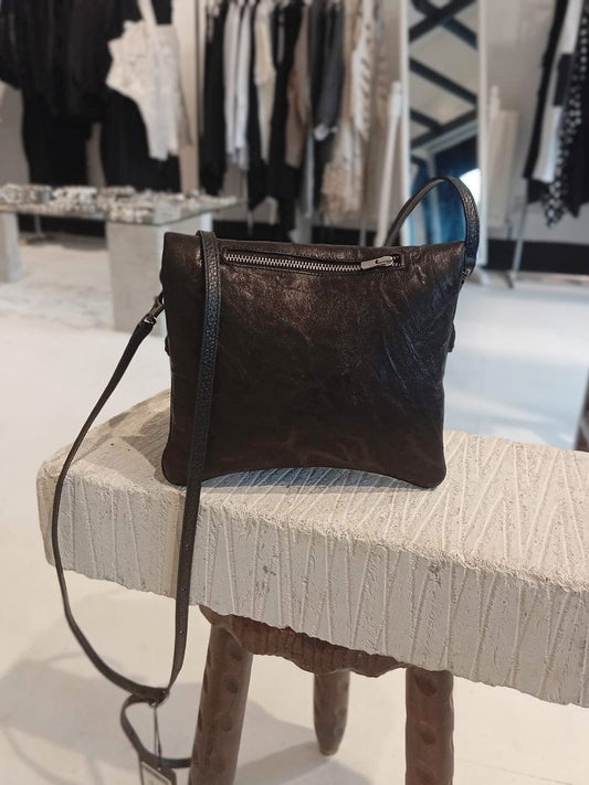 Papucei Helen Leather Pouch Bag – view 2