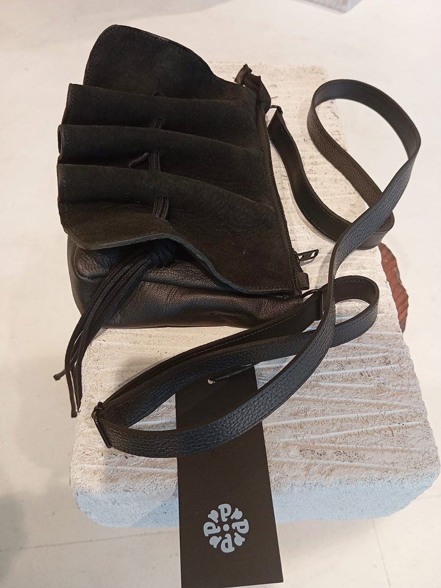 Papucei Tomm Leather & Suede Bag – view 1