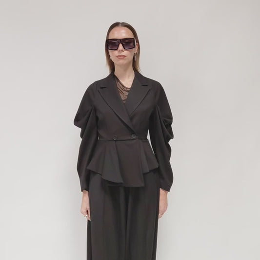 La Haine Inside Us – Peplum Jacket