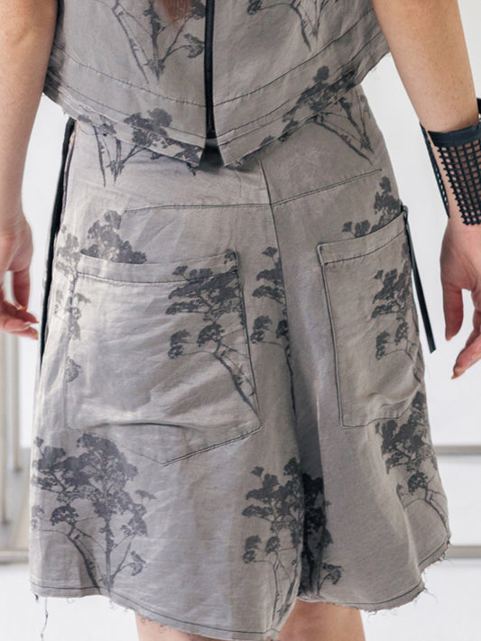 Serienumerica - Floral Skirt