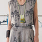 Serienumerica - Floral Crop Top