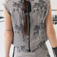 Serienumerica - Floral Crop Top