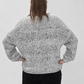 Transit light grey alpaca-blend jumper – back view