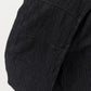 Transit anthracite shirt – textured sleeve panel detail