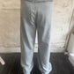 Umit Unal Relaxed fit, faded blue jean, with buttton front