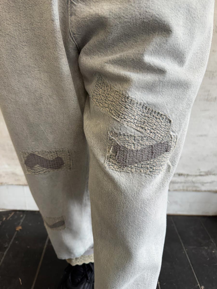 Umit Unal Relaxed Fit Fade Jeans
