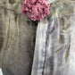 Umit Unal Soft Slub Shirt with Floral Attachment