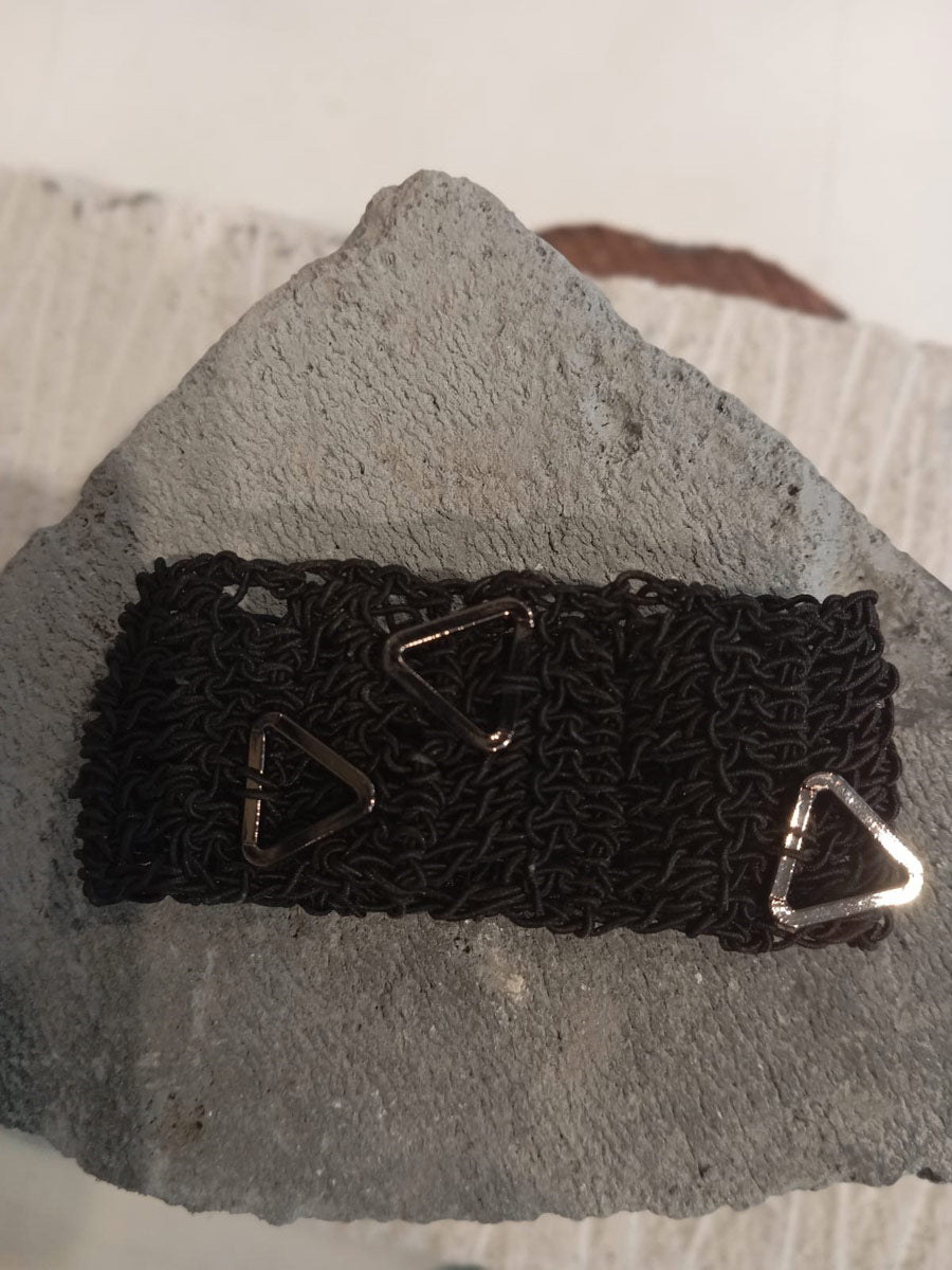 Papucei - ‘A.Vano’ Black & Anthracite Bracelet